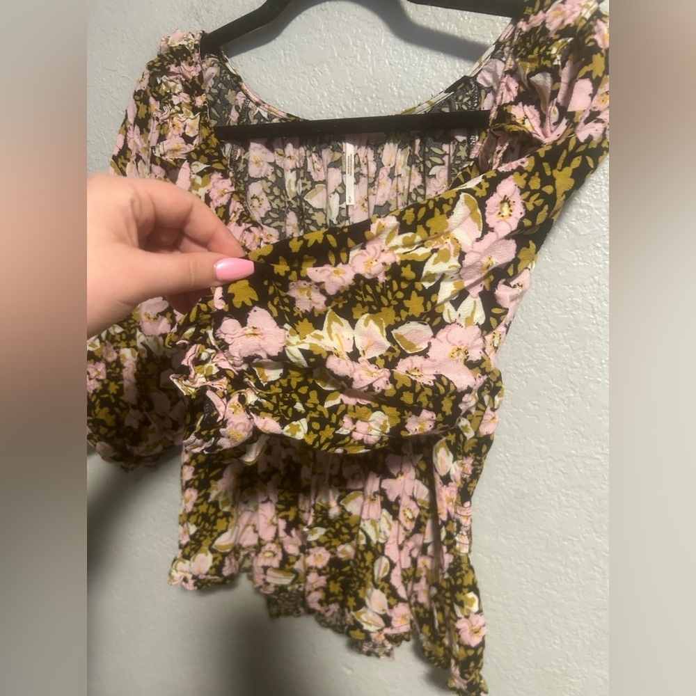 Free people floral blouse - Picture 6 of 9